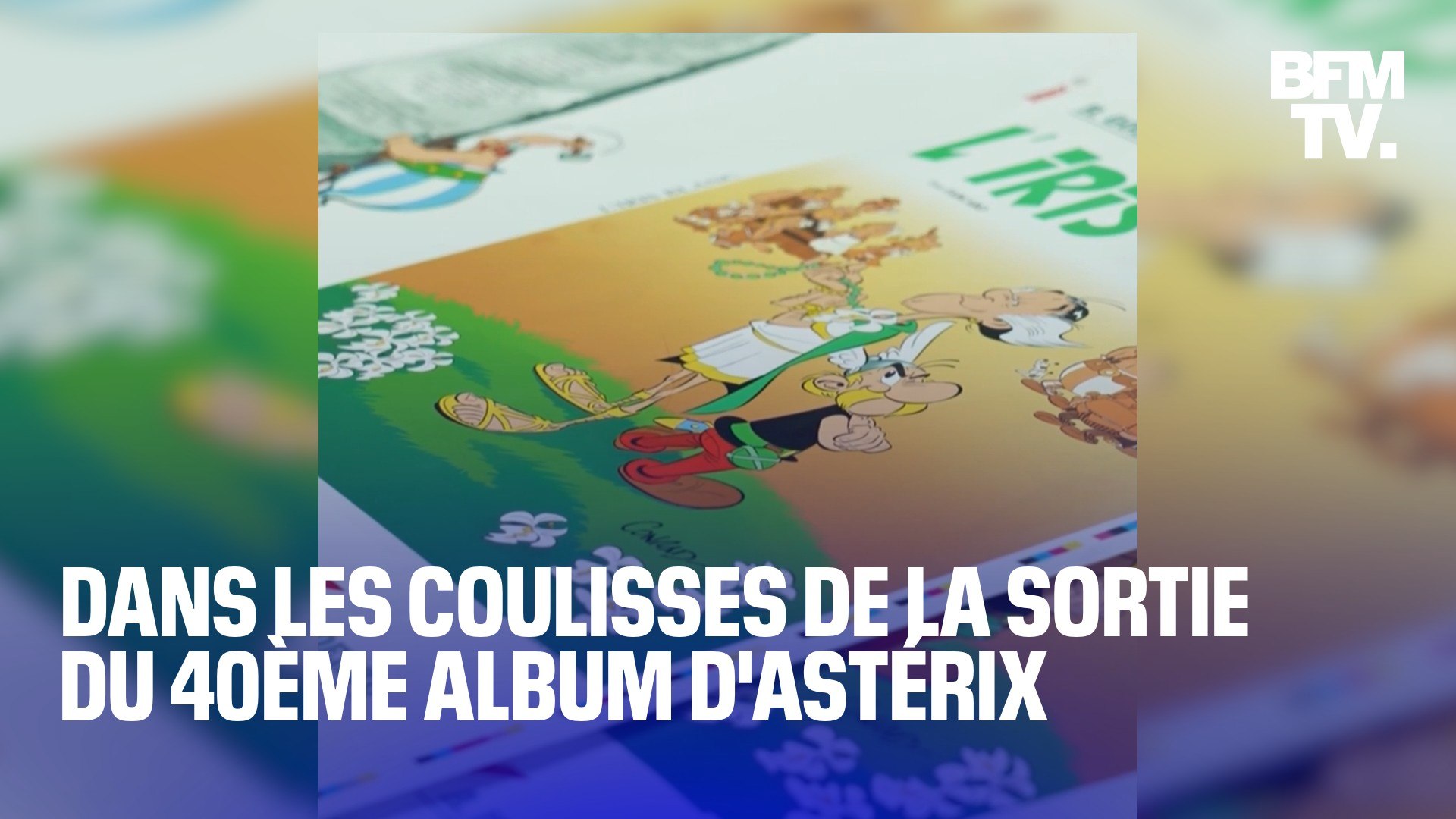 L'Iris Blanc : découvrez le 40ème album Astérix