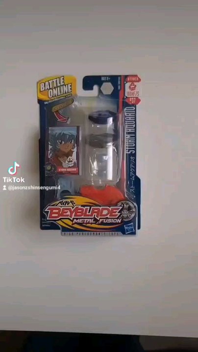 Metal fight beyblade : Storm aquario 100 f/s in original Hasbro version. Since Tik Tok and others