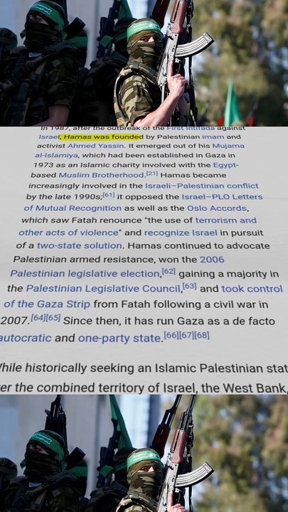 History Of  Hamas #mirhamzamughal