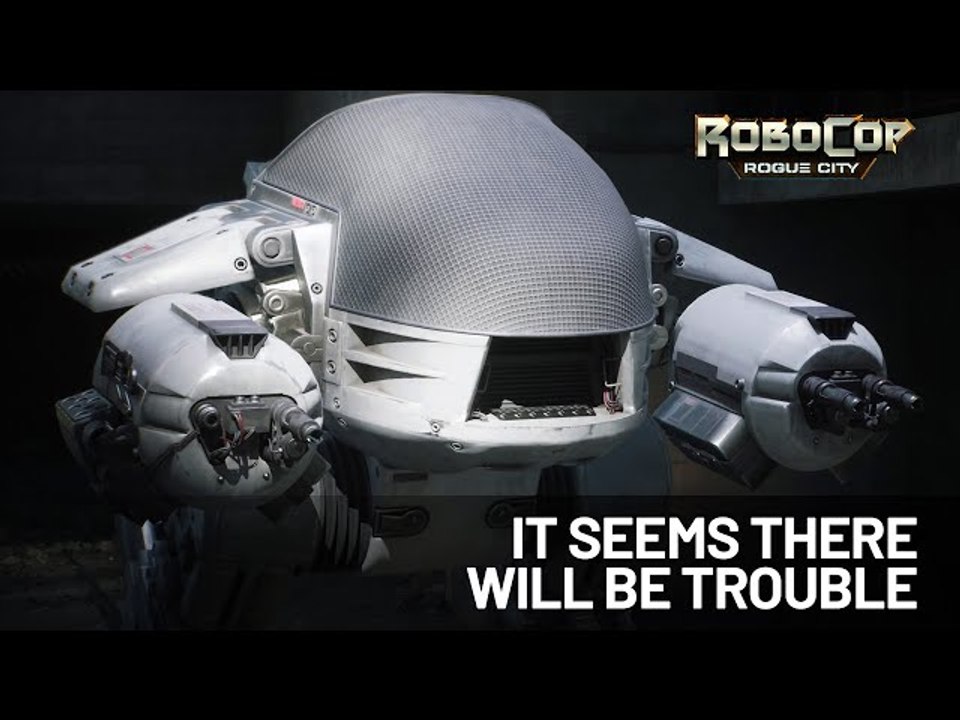ROBOCOP Rogue City It Seems There Will Be Trouble Gameplay Trailer | 2023