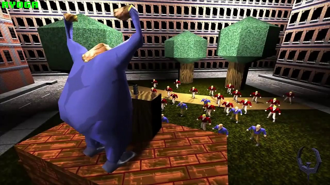 BLAHBALICUOUS - QUAKE SHORT MOVIE (1997 Machinima Short Movie) (Filmed by Mickey McCandlish and Brian Hess)