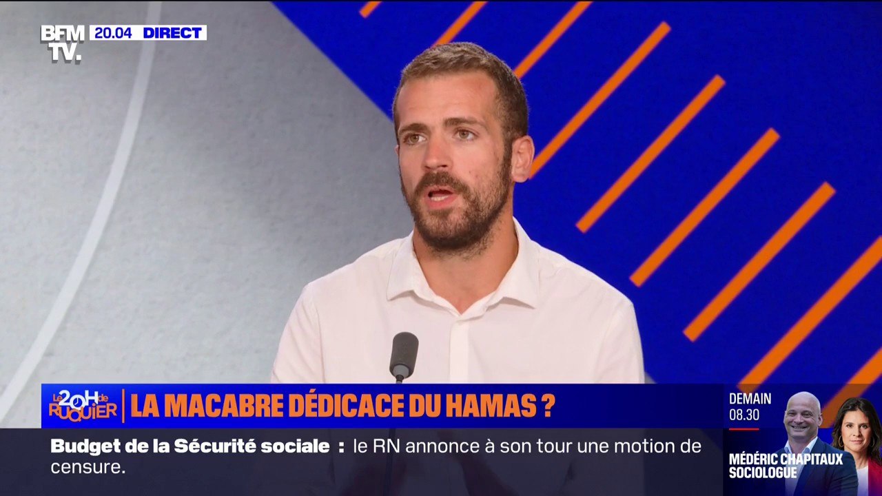"On les sent exaltés par ce qu'ils ont fait": Nicolas Coadou et Hugo Dorsemaine, journalistes BFMTV de retour d'Israël, réagissent aux images des massacres du Hamas communiquées par l'armée israélienne qu'ils ont pu consulter