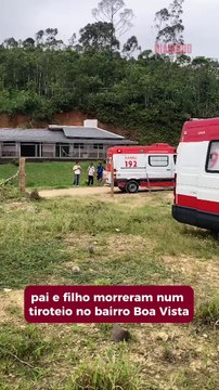 Pai e filho foram assassinados em Ilhota