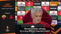 Mourinho 'scared' of drama caused by Lukaku transfer