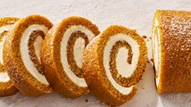Perfect The Iconic Swirls In Our Classic Pumpkin Cheesecake Roll Recipe