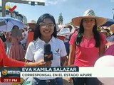 Mujeres del edo. Apure salen a las calles en respaldo del Pdte. Nicolás Maduro