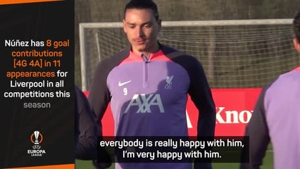 Nunez 'is really happy' at Liverpool - Klopp