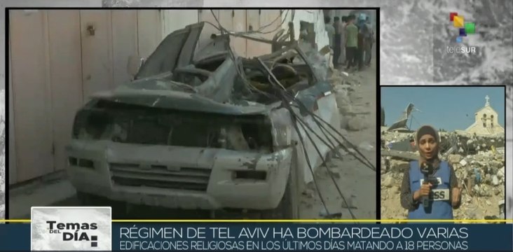 Palestina: Israel ha bombardeado varias edificaciones religiosas como mezquitas e iglesias