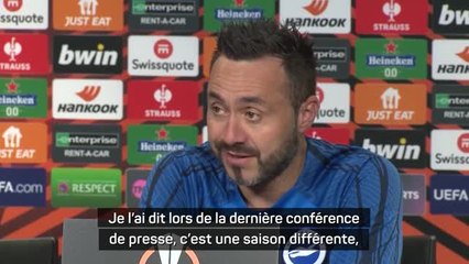 Brighton - De Zerbi assure que son équipe se bat pour redresser la barre