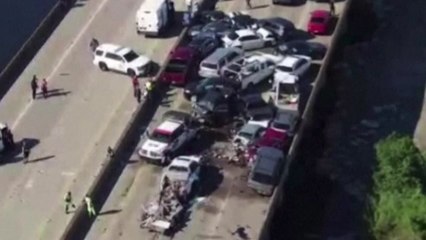 미국, 짙은 안개로 차량 168대 추돌...8명 사망·63명 부상 / YTN