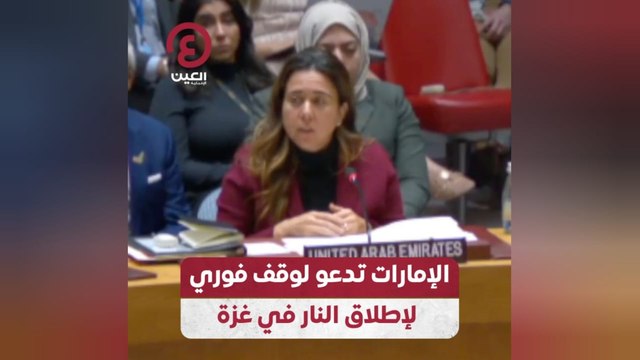 الإمارات تدعو لوقف فوري لإطلاق النار في غزة