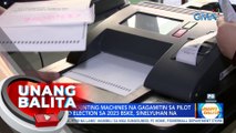 Ilang vote counting machines na gagamitin sa pilot automated election sa 2023 BSKE, sinelyuhan na | UB