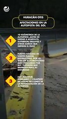 AFECTACIONES EN LA AUTOPISTA DEL SOL