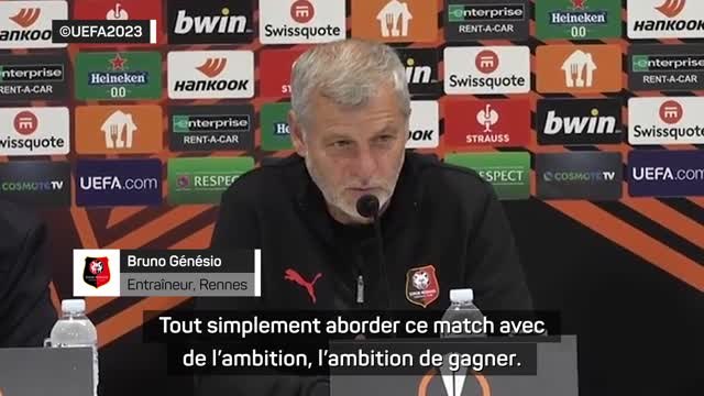 Rennes - Génésio : On sait qu'on a besoin de se rassurer”