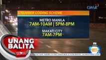 Window hours sa number coding scheme, pinag-aaralang alisin ng MMDA | UB
