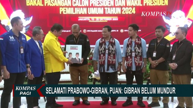 Puan Sebut Gibran Belum Mundur dari PDIP Usai Jadi Bacawapres Prabowo