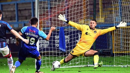 Joe Ramage's reaction to Hartlepool United's 2-1 defeat at FC Halifax Town