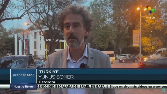 Pdte. de Türkiye, Recep Tayyip Erdoğan, abogó por un cese del fuego en Palestina