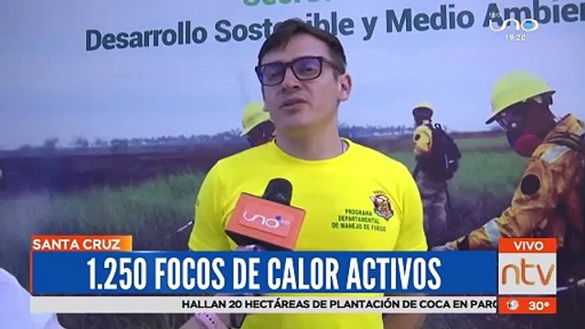 Reportan 1250 focos de calor activos y 32 incendios en 17 municipios