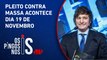 Bullrich anuncia apoio a Javier Milei no 2º turno das eleições argentinas