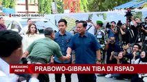 Detik-Detik Prabowo dan Gibran Tiba di RSPAD Jalani Tes Kesehatan Capres-Cawapres 2024