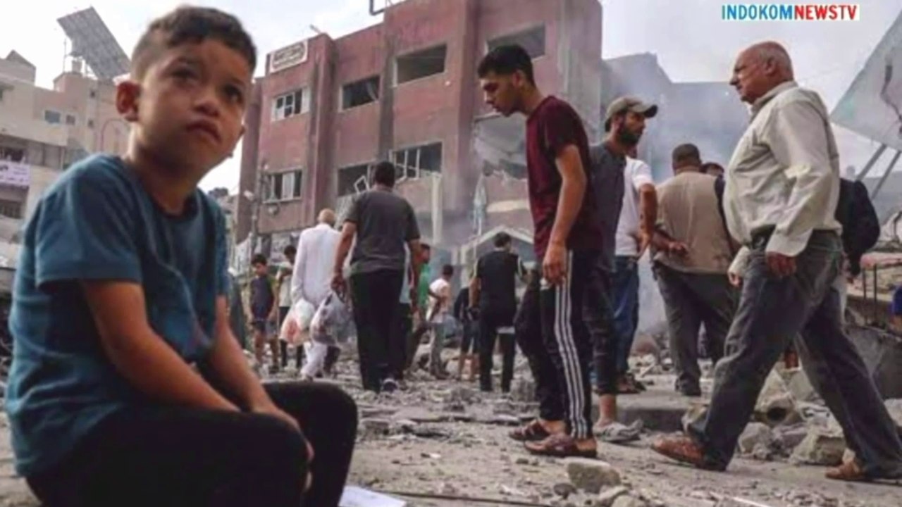 Penderitaan Warga Gaza Terus Diserang Rudal Israel