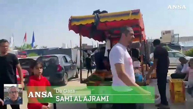 Gaza, tra gli accampati nelle tende del sud della Striscia