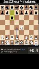 First miniature playing the von Henning Gambit