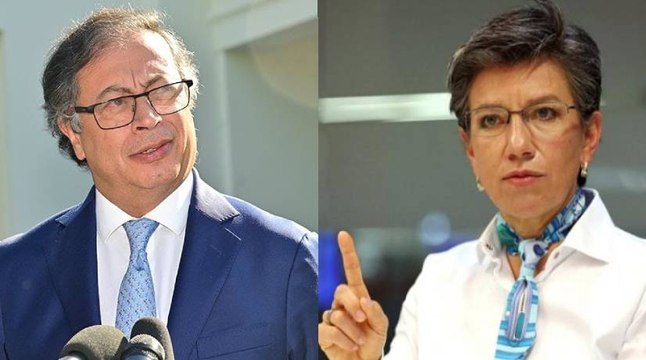 Metro de Bogotá causa rifirrafe entre el presidente Gustavo Petro y la alcaldesa Claudia López