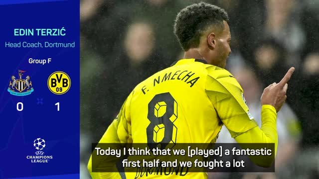 Dortmund showed lots of qualities to get Newcastle win - Terzić