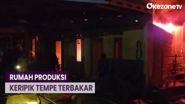 Rumah Produksi Keripik Tempe di Pati Ludes Terbakar