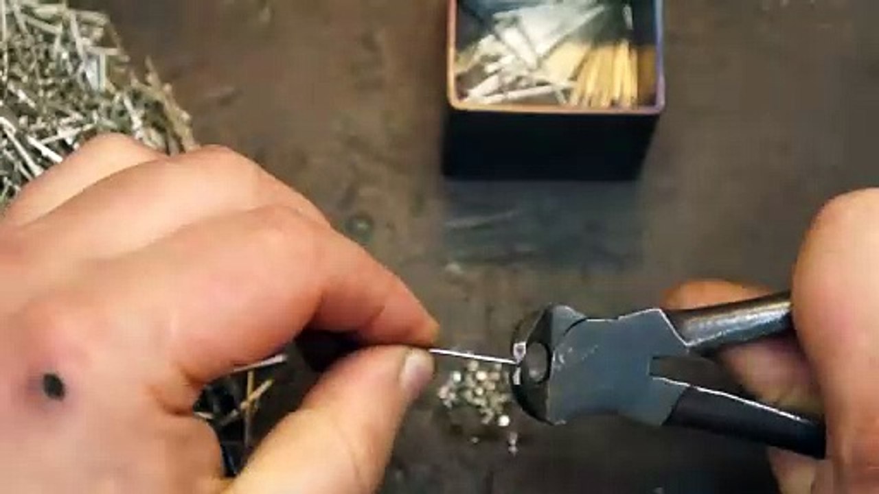 11.Damascus steel from 3800 pins.