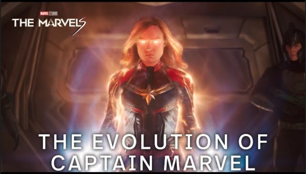 The Marvels | Evolution of Captain Marvel - Brie Larson | In Theaters Nov 10