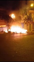 Tarihi Gueive Han'da Yangın Çıktı