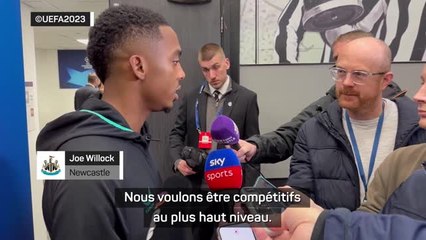 Newcastle - Willock : “Un groupe très soudé et un manager brillant”
