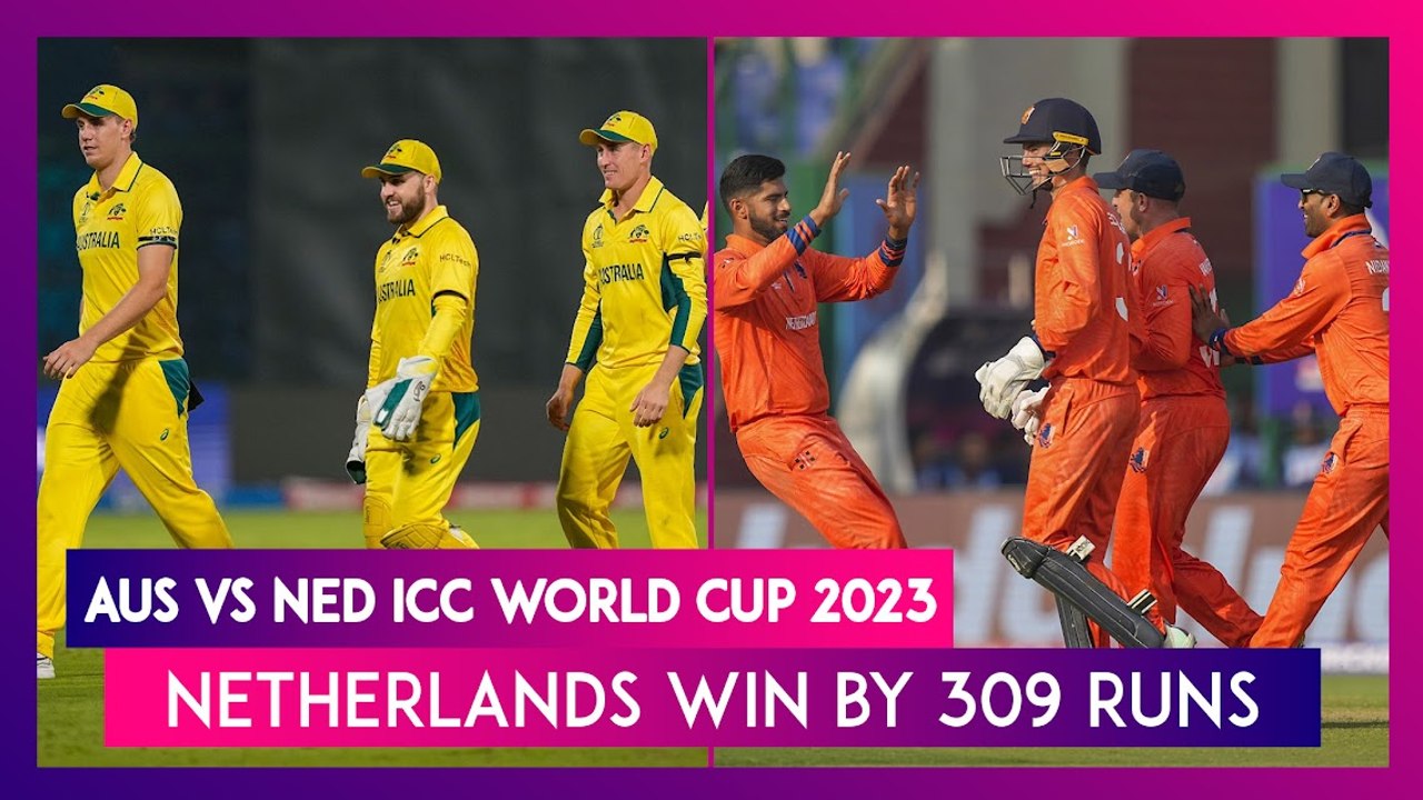 AUS vs NED ICC World Cup 2023 Stat Highlights: Australia Demolish Netherlands By 309 Runs