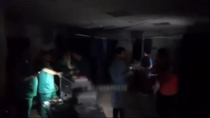 '연료난' 속 빛 잃어가는 병원...이스라엘 "하마스 책임" [앵커리포트] / YTN