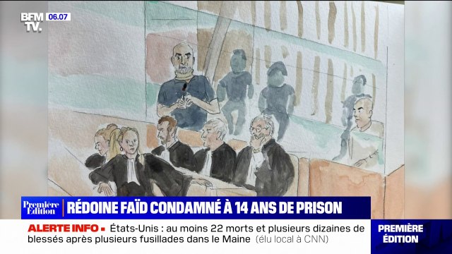 Rédoine Faïd condamné à 14 ans de réclusion criminelle dans le procès de l'évasion par hélicoptère de la prison de Réau