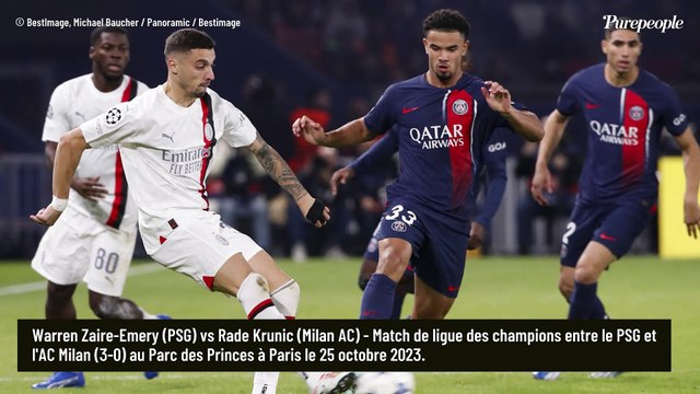 Julien Clerc et son fils Léonard, euphorique, Yannick Alléno complice avec son aîné... Pluie d'enfants de stars pour le PSG