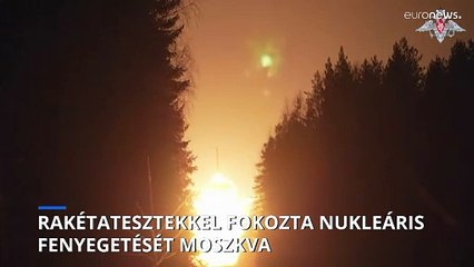 Rakétatesztekkel fokozta nukleáris fenyegetését Moszkva