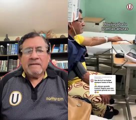 Hincha crema delicado de salud recibe emotivo mensaje de Universitario