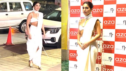 Bhumi Pednekar White Thigh High Slit Saree Look Troll, Public Angry Reaction Viral | Boldsky