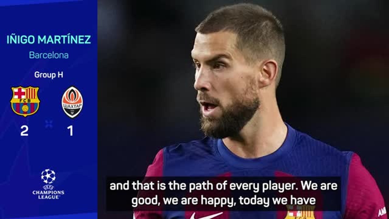 Iñigo Martínez trying to avoid drama ahead of first Clasico for Barcelona