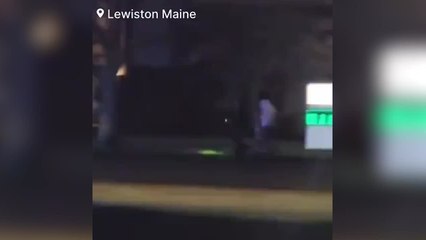 Civilians run for their lives as Maine shooter still at large