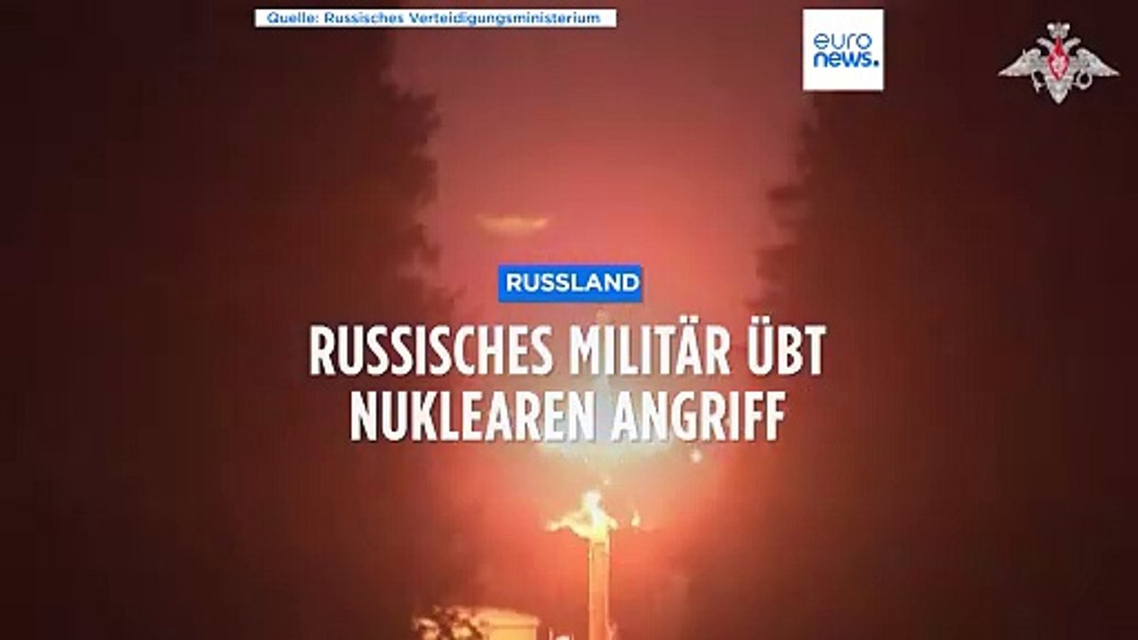 Russland zieht sich aus Kernwaffenteststopp-Vertrag zurück - und übt nuklearen Angriff