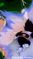 Vegeta sees Goku super saiyan for the first time short shorts goku_