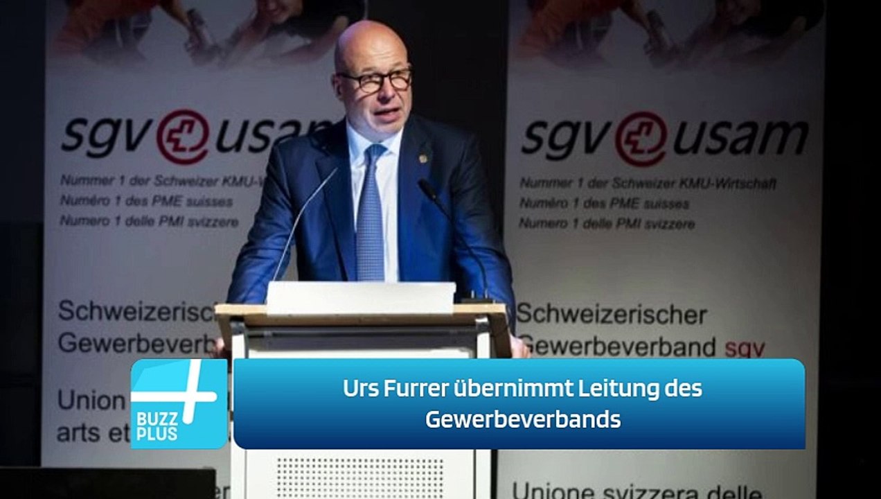 Urs Furrer übernimmt Leitung des Gewerbeverbands