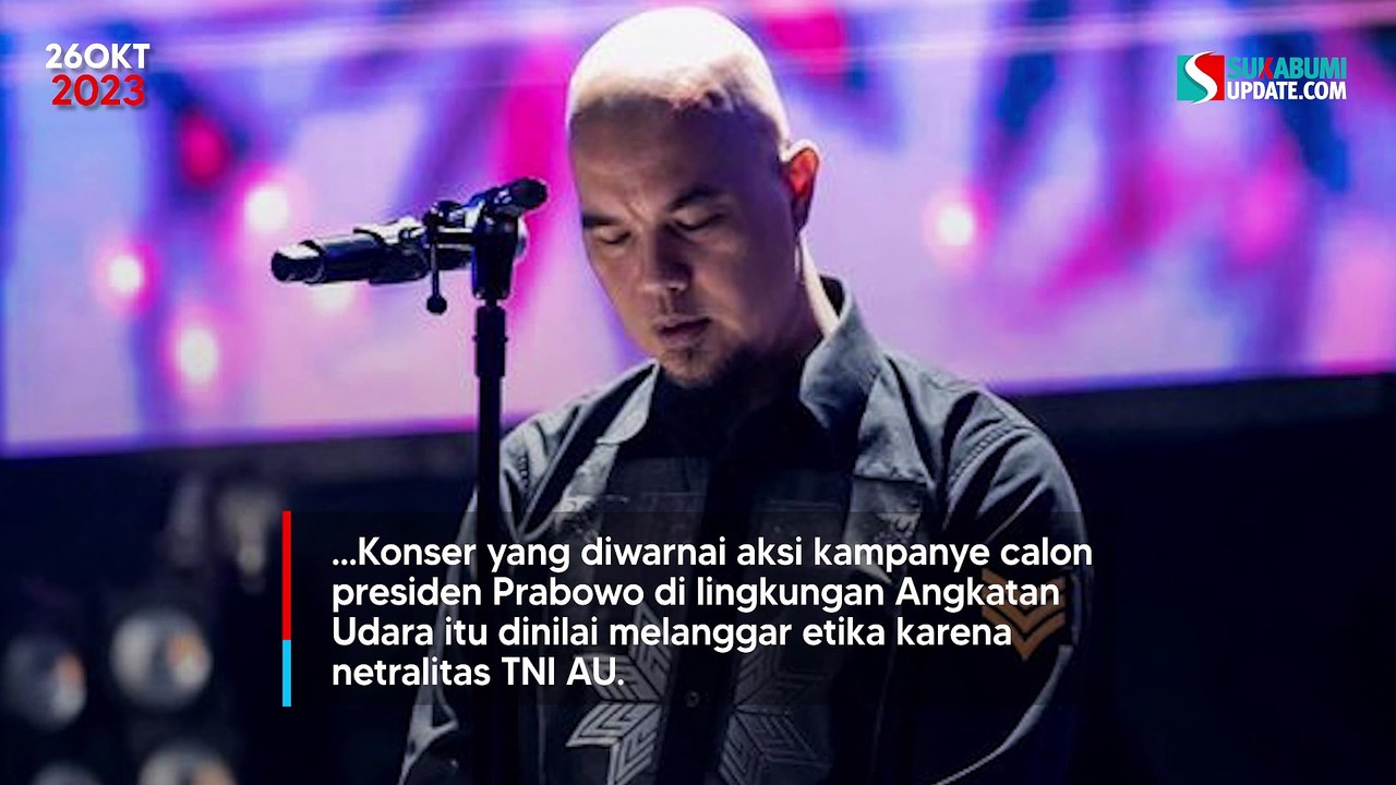 Ahmad Dhani Minta Maaf usai Kampanye Prabowo dan Mulan di Kompleks Militer
