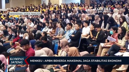 Menkeu: APBN Bekerja Maksimal Jaga Stabilitas Ekonomi