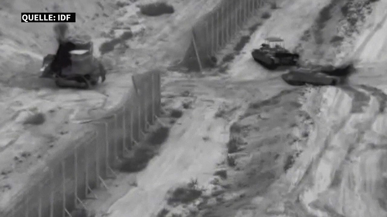 Israel: 'Gezielter Angriff' mit Panzern im Gazastreifen